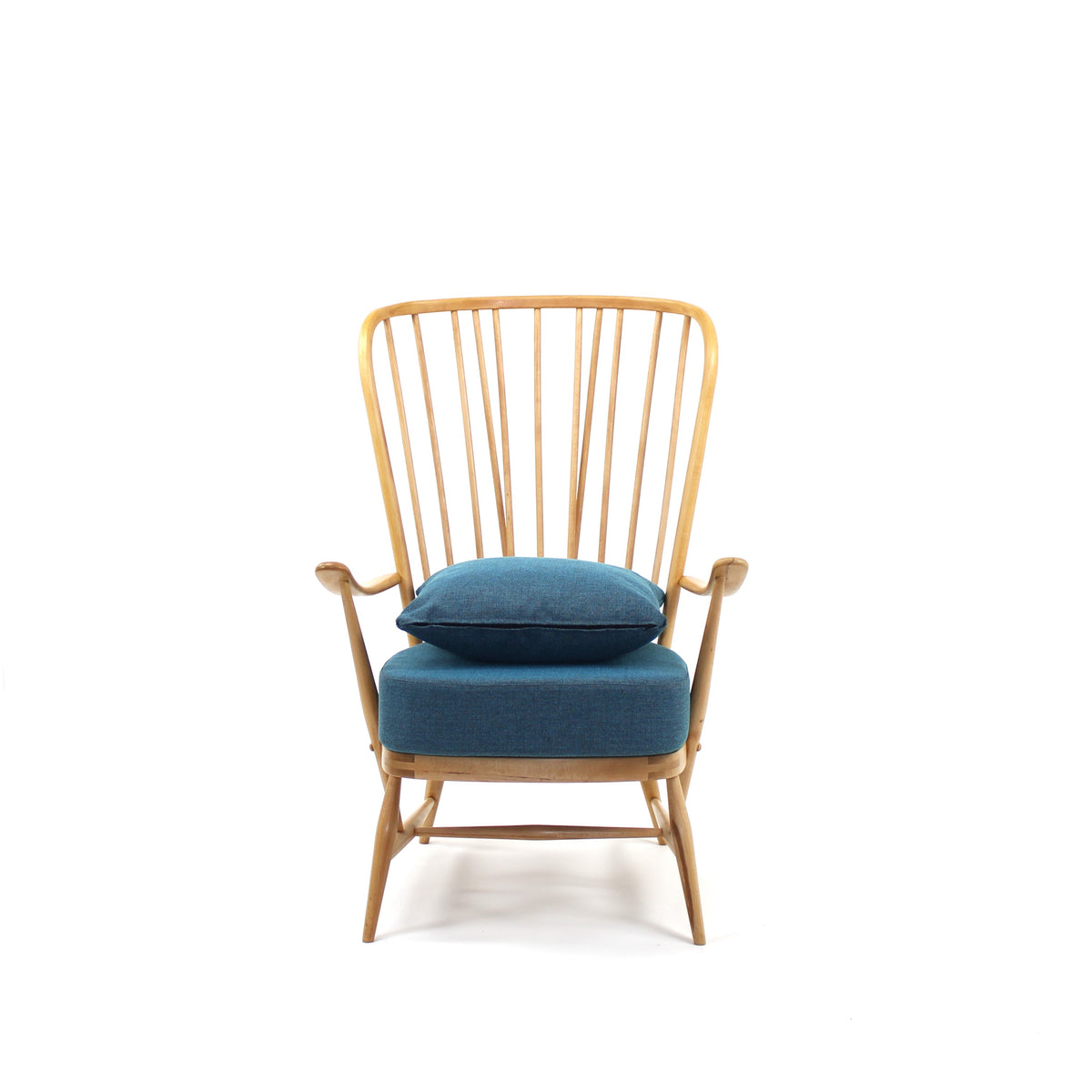 Tall back armchair
